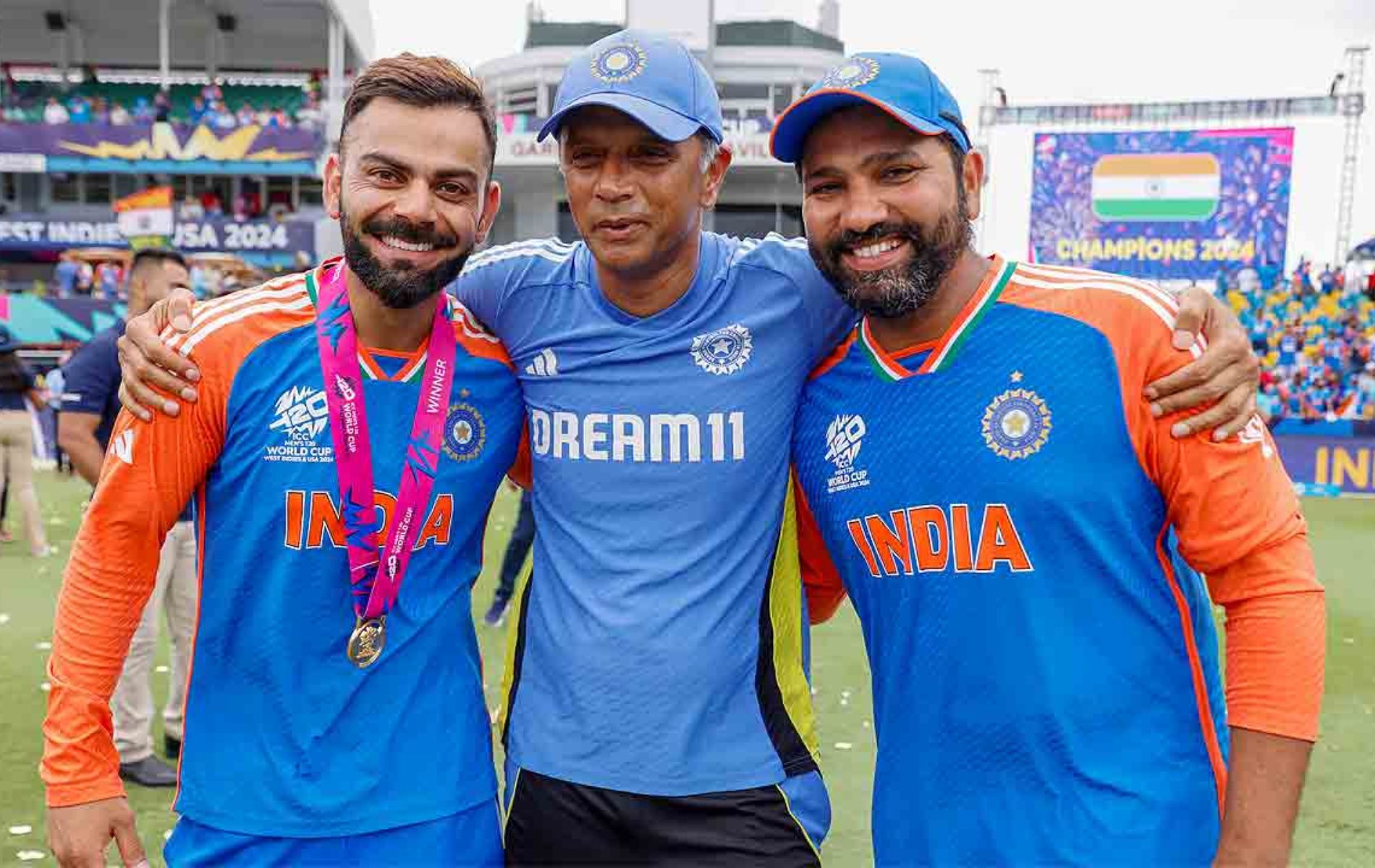 T20 WC जीत के बाद द्रविड़ को लेकर उठाए इस कदम के लिए लक्ष्मण ने की रोहित-कोहली की सराहना